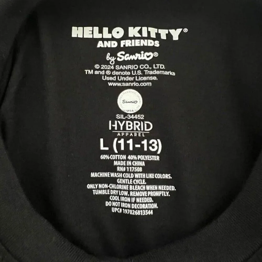 Sanrio Hello Kitty and Friends Tee Size Large (11-13) - Picture 2 of 2